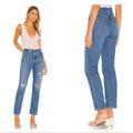 Levi's Jeans | Levi’s 501 High Rise Distressed Straight Leg Jeans Size W27/L32 | Color: Blue | Size: 27