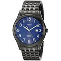Timex Men's T2P203 Woodcrest Drive Black Stainless Steel Expansion Band Watch