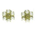 Gucci Jewelry | Gucci Pearl Double G Earrings Clip On Earrings 645669 Goldcream | Color: Cream/Gold | Size: Os