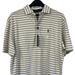 Polo By Ralph Lauren Shirts | New Polo Ralph Lauren Classic Fit Mens Large 100% Cotton Polo Beige White Stripe | Color: Tan | Size: L