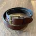 Coach Accessories | Coach Leather Belt Womens Brown Leather And Brass Buckle 44 Inches Total Length | Color: Brown | Size: Os