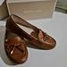 Michael Kors Shoes | New Michael Kors Daisy Moc Leather Slip-Ons. With Box , Size 8.5 M Brown | Color: Brown | Size: 8.5