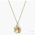 J. Crew Jewelry | J.Crew Crystal Party Pendant Necklace | Color: Gold | Size: Os