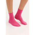 Free People Accessories | Free People Dolci Sheer Crew Ankle Socks 2 Pair’s | Color: Pink | Size: Os