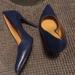 Nine West Shoes | Nine Wes Blue Leather Pumps Sz 6.5m | Color: Blue | Size: 6