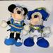 Disney Toys | Disney Plush Mickey And Minnie Mouse Sea Commemorating The Opening | Color: Blue | Size: One Size