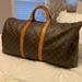 Louis Vuitton Bags | 100% Authentic Louis Vuitton Monogram Keepall 55 Vintage In Good Condition!! | Color: Brown | Size: Os