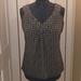 Nine West Tops | Nine West V-Neck Tank Size 1x | Color: Black/White | Size: 1x