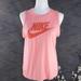 Nike Tops | Nike Dri-Fit Vintage Workout Tank Peach Size S | Color: Orange | Size: S