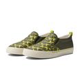 Coach Shoes | Coach Men's Printed Logo Pebble Leather Slip-On Skate Sneaker Shoe Army Green | Color: Green | Size: Various
