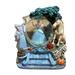 Disney Accents | Disney Store Cinderella Snow Globe Musical Moving Ceramic Water | Color: Blue | Size: Os
