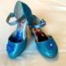 Disney Shoes | Disney Frozen Little Girl Dress Shoes Size 8 | Color: Blue | Size: 8g