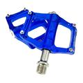 cycle pedals,bike pedals, Mountain Bike Pedals,CNC Aluminum Alloy Bicycle Pedal Platform Mountain Road Bicycle Pedal Ultra Light Mountain Bike 3 Bearing Bicycle Pedal 270g/pair (Color : Blu)
