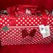 Disney Other | Disney Parks Red Minnie Mouse Polka Dot Sequin Ballet Bag | Color: Red/White | Size: Os