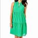 Lilly Pulitzer Dresses | Lily Pulitzer Green Novella Swing Dress | Color: Green | Size: Xxs