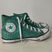 Converse Shoes | Converse Mermaid Green Scales Chucks Hi Tops Size 8 Womens 6 Mens | Color: Green | Size: 8