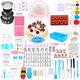 Cake Decorating Kit, Decorating Supplies With 3 Springform Pan Sets Icing Nozzles Rotating Turntable Cake Topper Piping Bags Paper Plates, Cake Baking Set Tools for Beginner and Professional