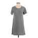 Current/Elliott Casual Dress - Shift: Gray Marled Dresses - Women's Size Small