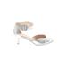 Pelle Moda Heels: Silver Shoes - Women's Size 10