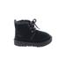 Ugg Australia Boots: Black Shoes - Kids Boy's Size 7