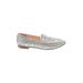 Kate Spade New York Flats: Silver Marled Shoes - Women's Size 8 1/2