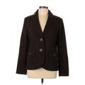 Eddie Bauer Wool Blazer Jacket: Brown Jackets & Outerwear - Women's Size 12