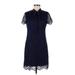 Betsey Johnson Cocktail Dress: Blue Dresses - Women's Size 6