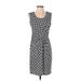 The Limited Casual Dress - Shift: Gray Jacquard Dresses - Women's Size Small