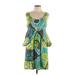 Boden Casual Dress - Mini Scoop Neck Sleeveless: Green Dresses - Women's Size 10