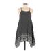 Speed Control Casual Dress - Mini Scoop Neck Sleeveless: Black Dresses - Women's Size Medium