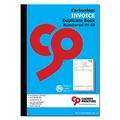 Cherry Carbonless NCR Invoice Book | Duplicate Book | A4 | 50 Sets | Numbered 01-50 | **20 Pack** | Perfect for The self-Employed, Small and Larger Businesses |