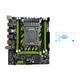 Otueidnsy X79G Server Game Motherboard Motherboard +Thermal Grease LGA2011 4XDDR3 RECC RAM Slot M.2 NVME PCI-E X16 6XUSB2.0 SATA3.0 Motherboard