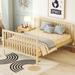 2-IN-1 Convertible Crib/Full Size Bed With Changing Table