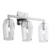 Norwell Lighting Gaia 3 Bulbs 12" Tall Vanity Light