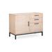 Rye Studio Cassia Home Office Filing Cabinet in Mountain White Wood Veneer