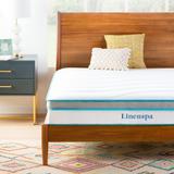 10 Inch Memory Foam and Spring Hybrid Mattress - Medium Feel - Bed in a Box - Quality Comfort and Adaptive Support - Queen Size