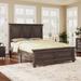 Traditional Town and Country Style Pinewood Vintage Queen Bed