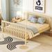 2-IN-1 Convertible Crib/Full Size Bed With Changing Table