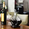 Bottiglia di vino in vetro sigillato a forma di dito medio Decanter per Whisky Decanter per