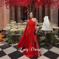 Lucy One Shoulder Sleeve elegante Abendkleider für Frauen 2024 Chiffon elegante Gast Hochzeits kleid