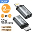 Adattatore USB C OLAF da tipo C a convertitore Lightning femmina per IPhone 15 Xiaomi Samsung Lightning Charger Accessori mobili