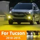 2Pcs LED Nebel Lampe Lampen Für Hyundai Tucson 2010 2011 2012 2013 2014 2015 Doppel Farben Flash