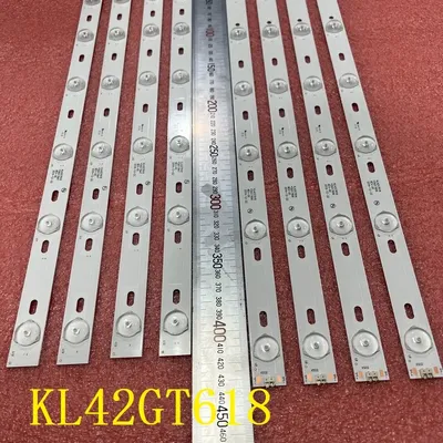 Kit led hintergrund beleuchtung 6 + 6led für DNS K42A619 Supra STV-LC42T410FL Konka 42"TV KL42GT618 35017849 35017855 35017848