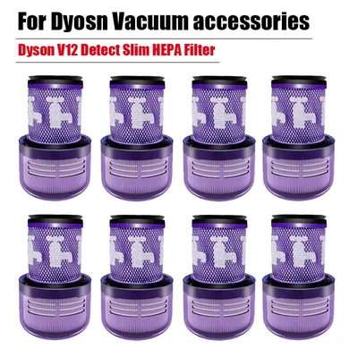 Für Dyson V12 Detect Slim Zubehör Hochwertiger waschbarer HEPA-Filter Hand-Akku-Staubsauger Ersatz Ersatzteile Image