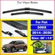 Car Wiper For Fiat 500X 2014-2020 Front Wiper Blades Soft Rubber Windscreen Wipers Auto Windshield