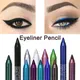 6 Colors Long-lasting Eye Liner Pencil Waterproof Pigment Blue Brown Black Eyeiner Pen Women Fashion