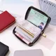 Women/men Business Card Holder Wallet Case Red/black/gray/yellow/blue/purple Credit Card Holder Case