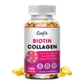 Catfit Compound Biotin & Collagen Protein Capsule Skin Care Nails &Hair Growth Vitamin Supplement
