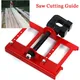 Red Chainsaw Mill Lumber Cutting Guide Saw Steel Steel Saw Chainsaw Mill Lumber Cutting Guide Red