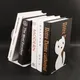 New Style Cute Cat Book Ends Heavy Book Stand Shelf Book rack Iron Bookends Home Desk Stationery